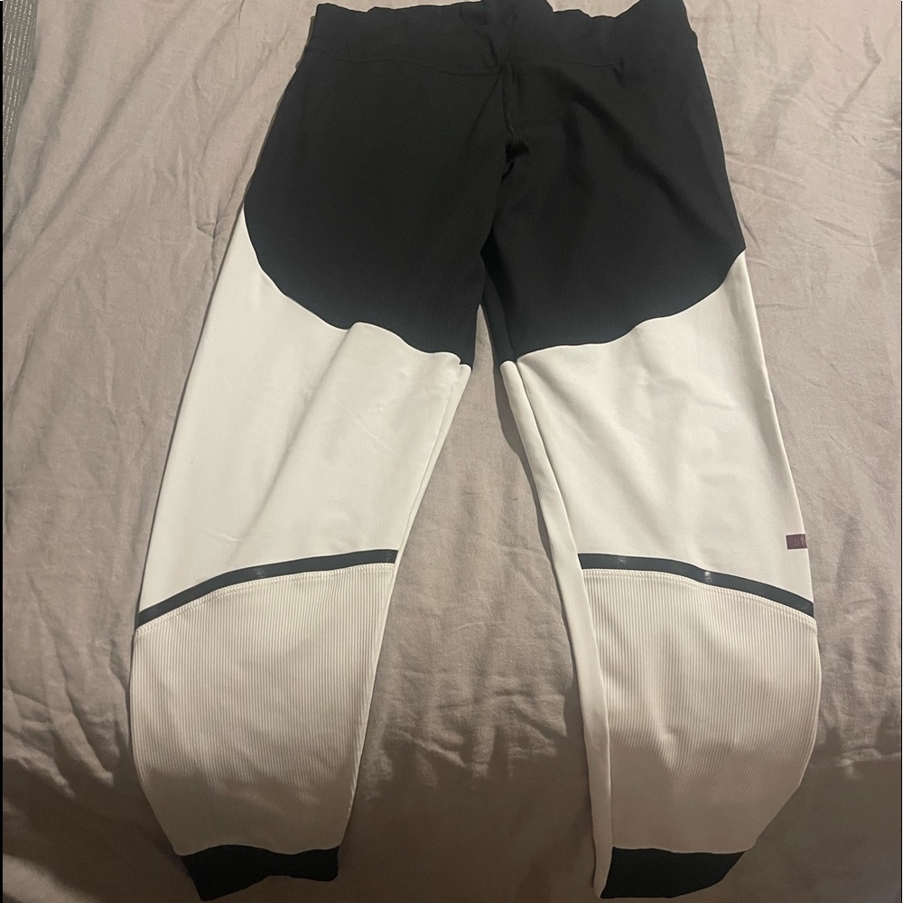 Adidas by Stella McCartney Black and White Leggings